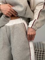 ست سوییشرت و شلوار ترکیبی فوتر کد 160867 - Image 8