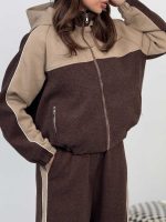 ست سوییشرت و شلوار ترکیبی فوتر کد 160867 - Image 25