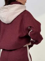 ست سوییشرت و شلوار ترکیبی فوتر کد 160867 - Image 2