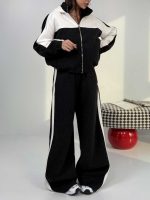 ست سوییشرت و شلوار ترکیبی فوتر کد 160867 - Image 19