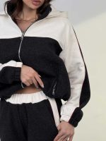 ست سوییشرت و شلوار ترکیبی فوتر کد 160867 - Image 20