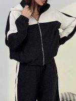 ست سوییشرت و شلوار ترکیبی فوتر کد 160867 - Image 23