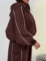 ست سوییشرت و شلوار مغزی دوزی کد 160868 - Image 4