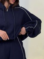 ست سوییشرت و شلوار مغزی دوزی کد 160868 - Image 16