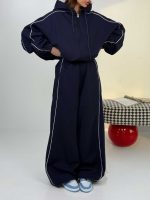 ست سوییشرت و شلوار مغزی دوزی کد 160868 - Image 17