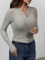 بلوز زیپ دار کد 180576 - Image 5