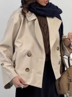 ترنچ کت آستین پاگون دار کد 120401 - Image 6