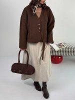 کت فوتر پشمی 3 دکمه کد 120402 - Image 6