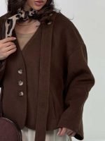 کت فوتر پشمی 3 دکمه کد 120402 - Image 8