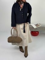 کت فوتر پشمی 3 دکمه کد 120402 - Image 23