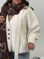 کت فوتر پشمی 3 دکمه کد 120402 - Image 3