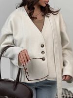 کت فوتر پشمی 3 دکمه کد 120402 - Image 2