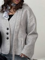 کت فوتر پشمی 3 دکمه کد 120402 - Image 19