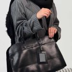 کیف دستی چرم آیینه دار کد 280494