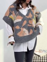 بافت آستین حلقه طرحدار کد 201028 - Image 3