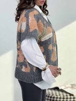 بافت آستین حلقه طرحدار کد 201028 - Image 4