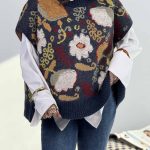 بافت آستین حلقه طرحدار کد 201029