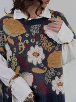 بافت آستین حلقه طرحدار کد 201029 - Image 4