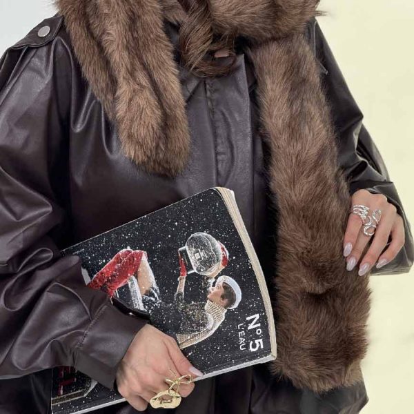 شال گردن خزدار کد 310756