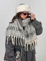 شال بگ MIU MIU کد 310752 - Image 11