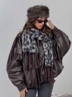 شال PATTERN ریش بافت کد 310750 - Image 4