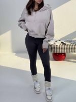 هودی نیم زیپ OYSHO کد 201031 - Image 4