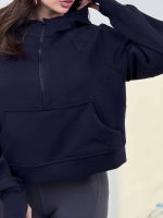 هودی نیم زیپ OYSHO کد 201031 - Image 9