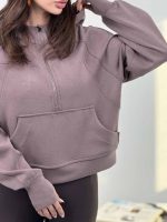 هودی نیم زیپ OYSHO کد 201031 - Image 17