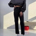 شلوار جین استریت کراپ کد 102138