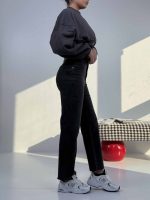 شلوار جین استریت کراپ کد 102138 - Image 2