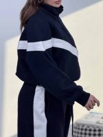 ست سوییشرت و شلوار نواردار کد 160872 - Image 12