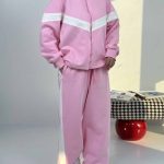 ست سوییشرت و شلوار نواردار کد 160872