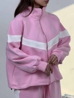 ست سوییشرت و شلوار نواردار کد 160872 - Image 2