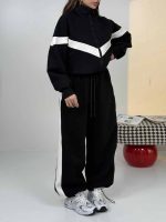 ست سوییشرت و شلوار نواردار کد 160872 - Image 20