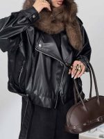 کت چرم REBEL ZIP کد 120404 - Image 5