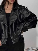 کت چرم REBEL ZIP کد 120404 - Image 8