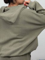 ست سوییشرت و شلوار ملانژ کد 160873 - Image 9