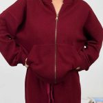 ست سوییشرت و شلوار ملانژ کد 160873