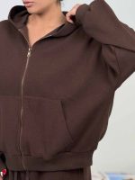 ست سوییشرت و شلوار ملانژ کد 160873 - Image 12