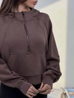 هودی نیم زیپ OYSHO کد 201031 - Image 25