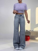 شلوار جین بگ کد 102136