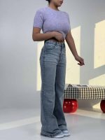شلوار جین بگ کد 102136 - Image 3
