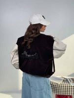 سوییشرت مخمل ترکیبی کد 201030 - Image 13