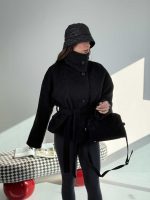 کت فوتر پشمی کمربنددار کد 120405 - Image 28