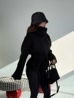 کت فوتر پشمی کمربنددار کد 120405 - Image 29