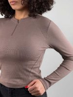 بلوز نیم زیپ کد 180548 - Image 4