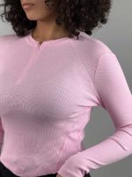 بلوز نیم زیپ کد 180548 - Image 6