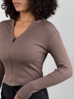 بلوز زیپ مخفی کد 180549 - Image 2