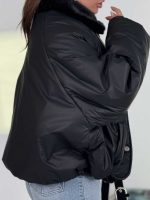 کاپشن یقه خزدار کد 201035 - Image 9