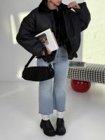 کاپشن یقه خزدار کد 201035 - Image 11